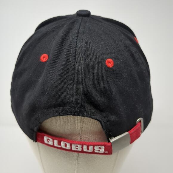 Pilatus Luzern Globus Slideback Baseball Cap Black One Size Adjustable 6 Panel - Picture 6 of 10